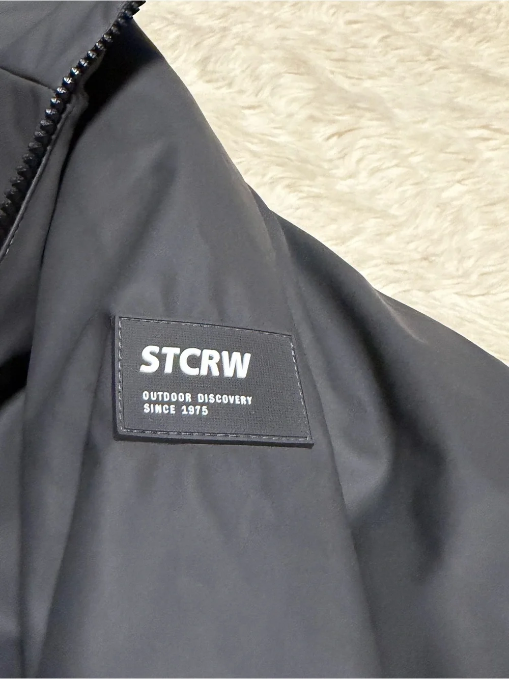 NWT ZARA STCRW Fleece Lined Hooded Rain Jacket – Size 13/14